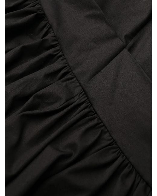 Philosophy Di Lorenzo Serafini Black Flared Mini Dress