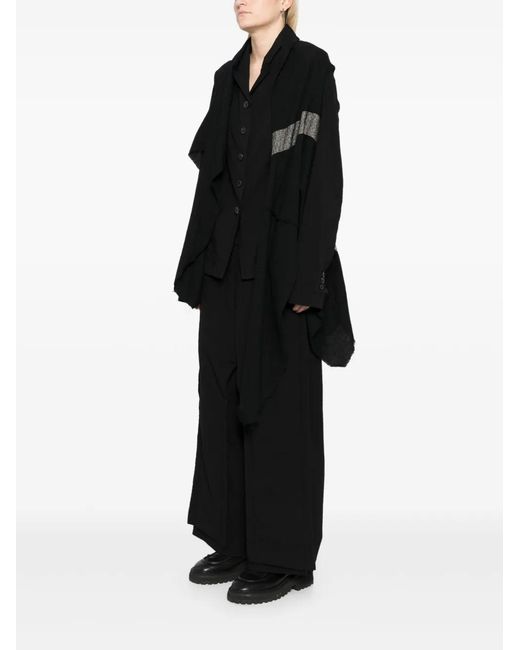 Rundholz Black Draped Blazer