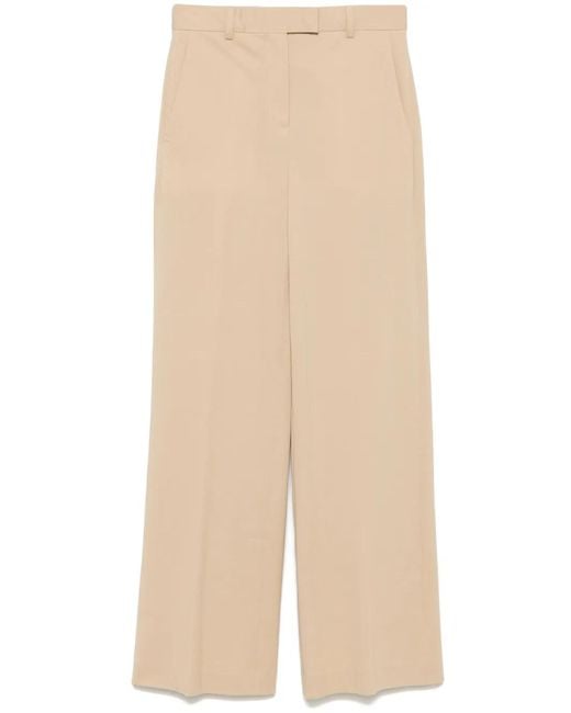 Circolo 1901 Natural Straight-Leg Trousers