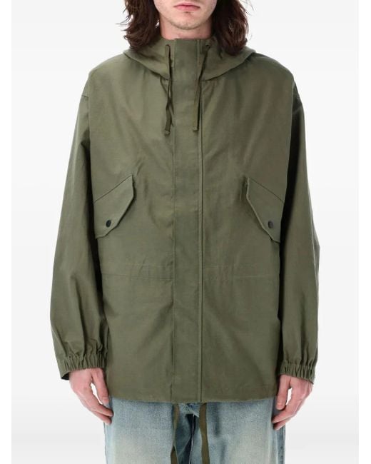 Pop Trading Co. Green Cotton Jacket for men