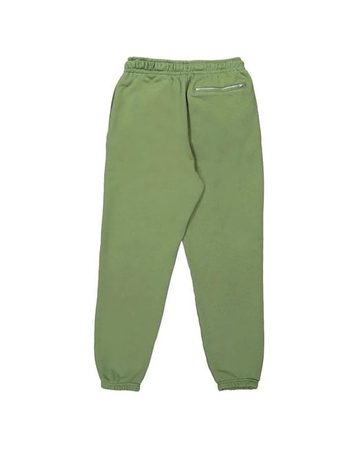 Nike Green Wordmark Track Pants for men