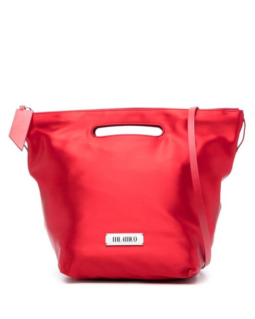 The Attico Red Via Dei Giardini 30 Tote Bag