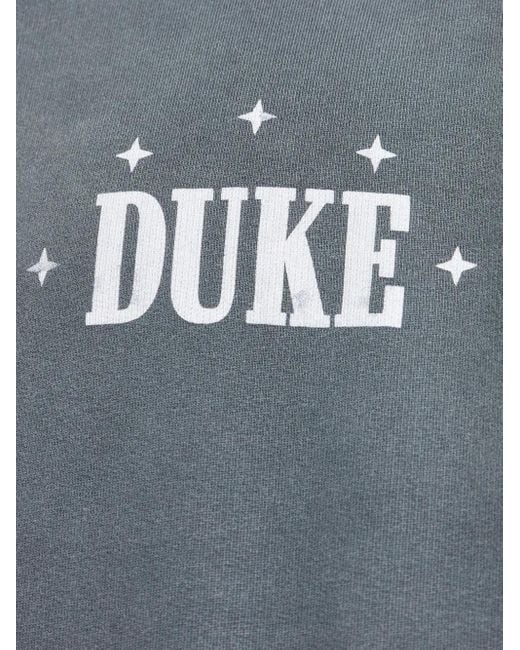 Duke & Dexter Gray Duke Plus Hoodie for men