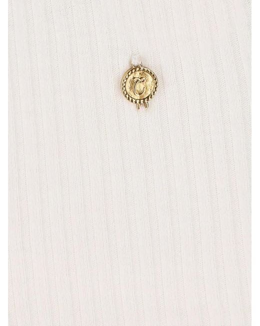 Chloé Scallop-trim Tank Top White