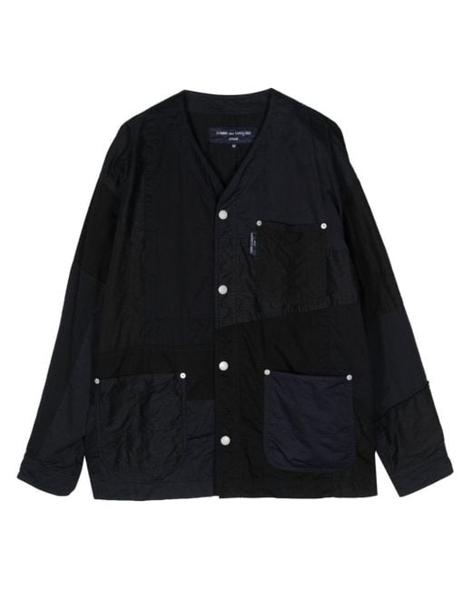 Comme des Garçons Black Rivet-detail Panelled Jacket for men