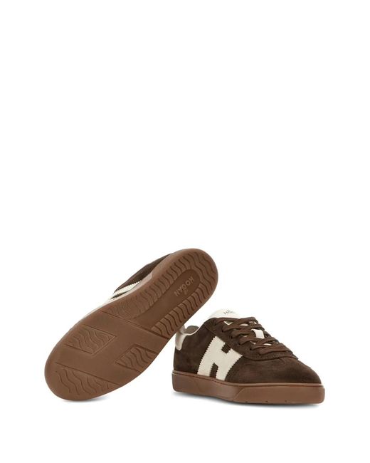 Hogan Brown Cool Sneakers for men