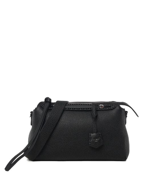 Fendi Medium By The Way Selleria Leren Shopper in het Black