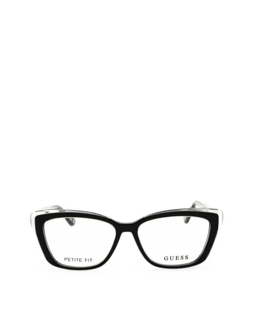 Guess Black Square-Frame Glasses