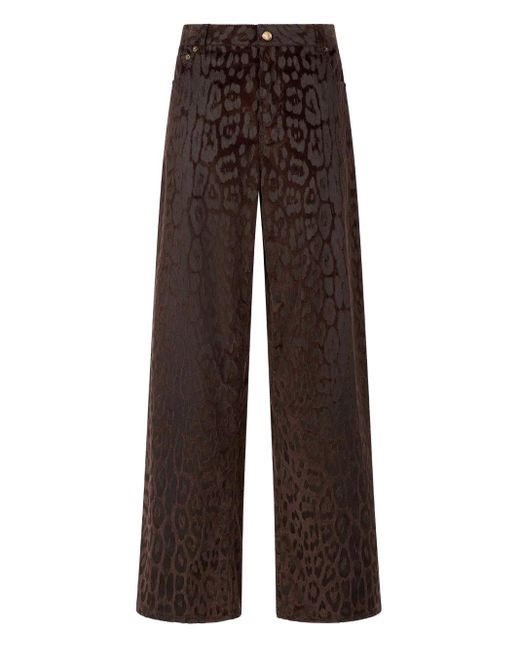 Roberto Cavalli コーデュロイ パンツ Brown