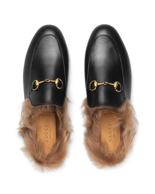gucci leather mules