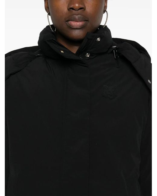 Maison Kitsuné Black Puffer Jacket