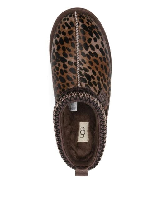 Ugg Tazz Caspian レオパード ミュール Brown