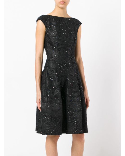 talbot runhof golo dress in black lyst talbot runhof golo dress in black lyst