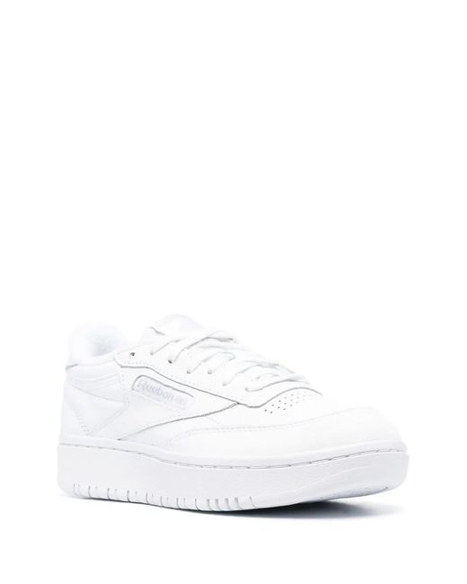 Reebok White Low-Top Leather Trainers
