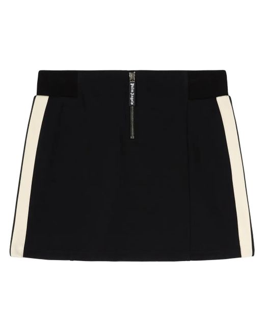 Palm Angels ストライプ ミニスカート Black