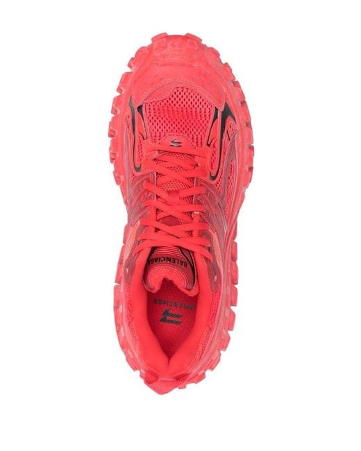 Balenciaga Bouncer Sneakers mit dicker Sohle in Red für Herren