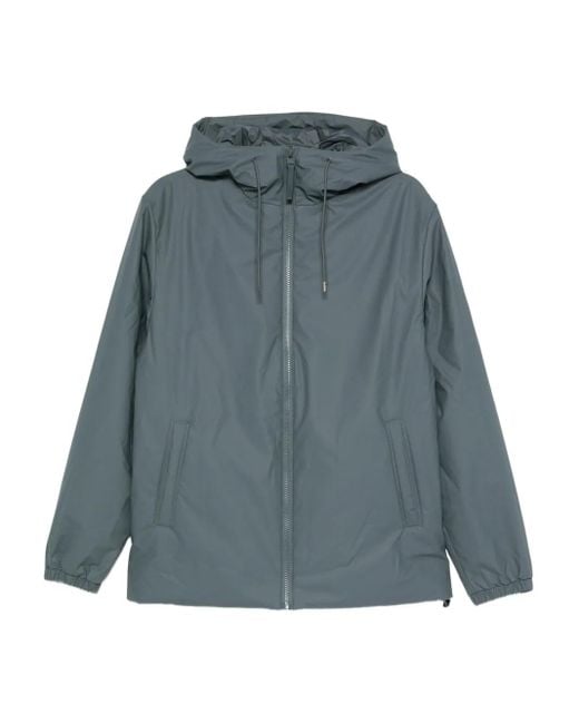 Rains フーデッド レインジャケット Blue