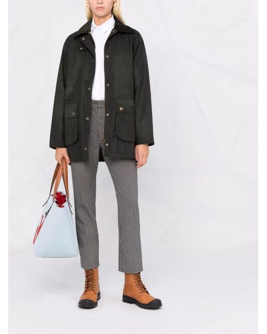 Barbour Black Tain Wax Jacket