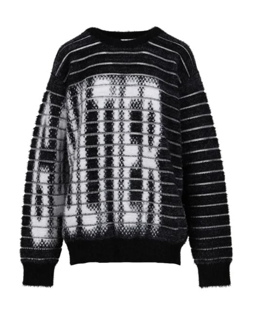 Maglione A Righe di Jean Paul Gaultier in Black da Uomo