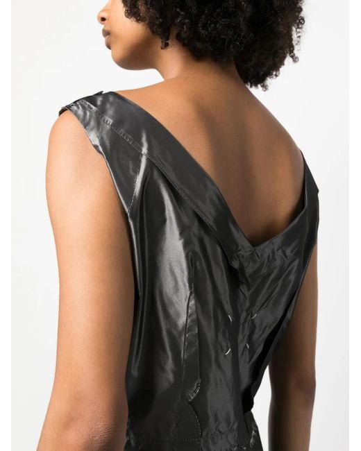 Maison Margiela ノースリーブ ドレス Black