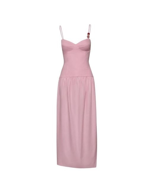 Baobab Pink Simona Sweetheart Maxi Dress