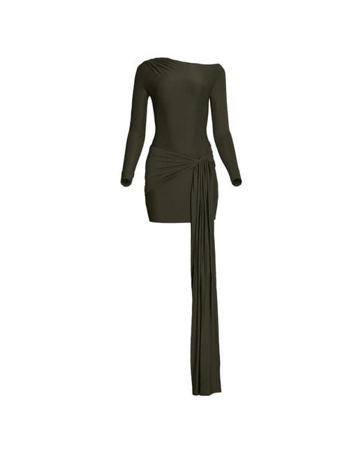 Axel 113 Black Tina Long-Sleeve Mini Dress