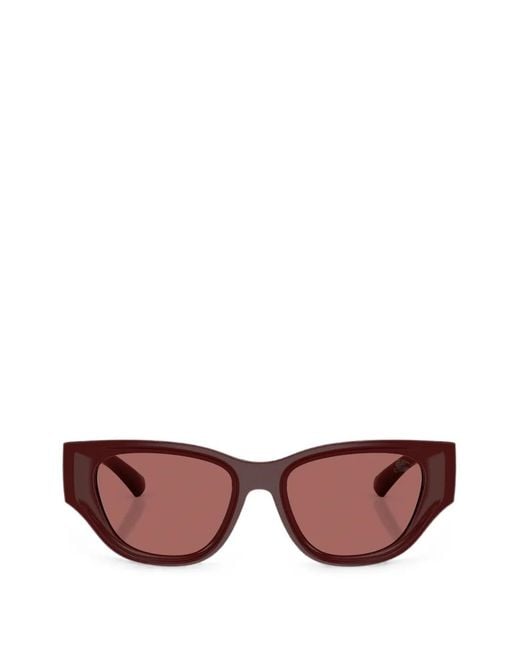 Burberry Pink Cat-Eye Full-Rim Sunglasses