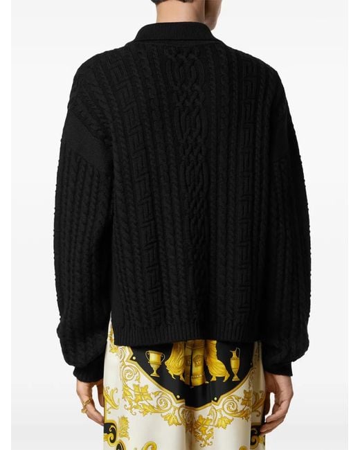Versace Black Sweaters for men