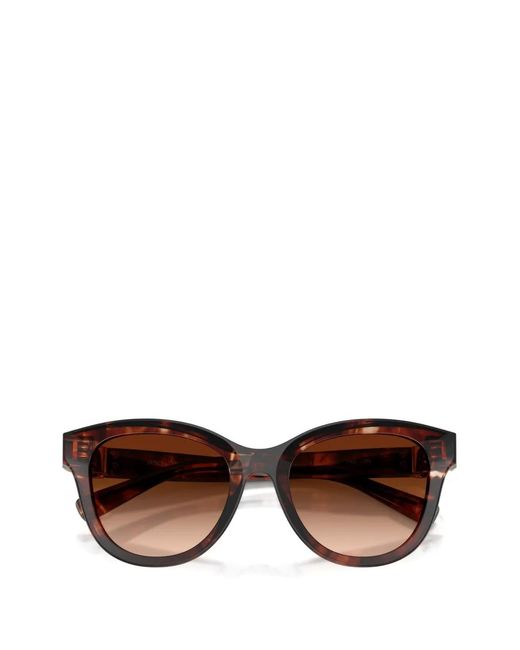 Dolce & Gabbana Brown Tortoiseshell-Effect Sunglasses