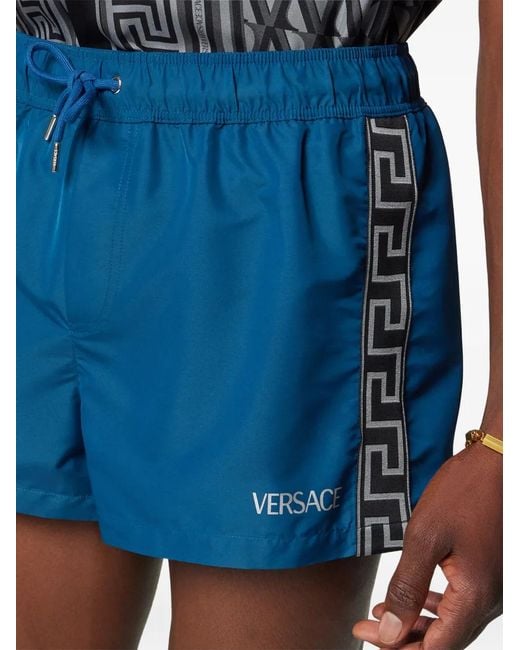 Versace Blue Swim Shorts for men