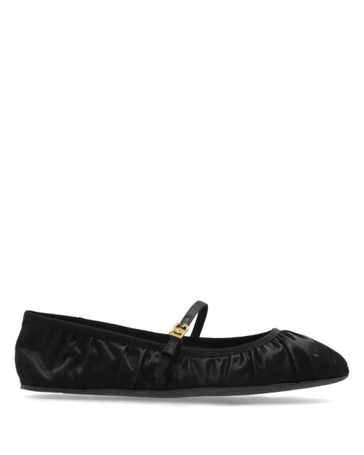 Ballerine Con Fibbia di Dolce & Gabbana in Black