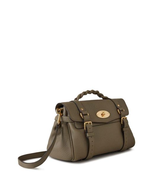 Mulberry Brown Alexa Leather Tote Bag