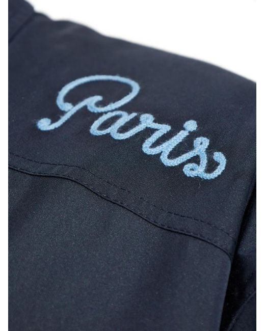 Giacca Paris Con Ricamo di KENZO in Blue da Uomo