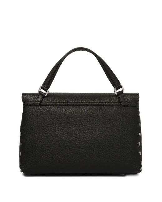 Zanellato Black Small Postina Top-Handle Cross Body Bag