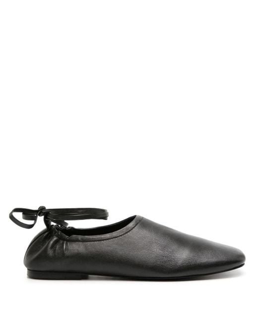 A.Emery Black Pinta Leather Loafer