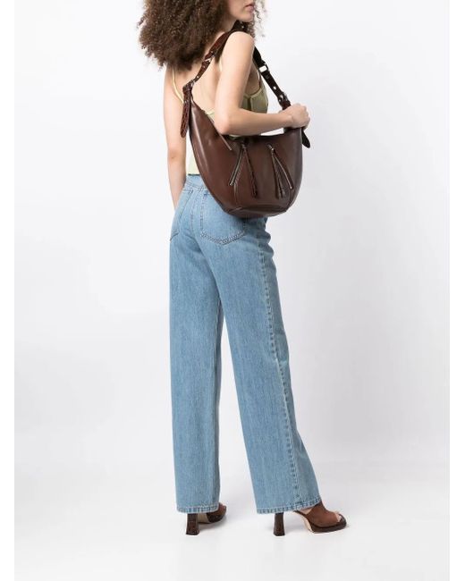 By Far Brown Story Shoulder Bag