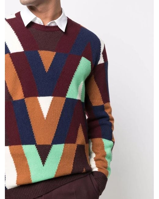 Valentino Garavani Blue Sweater for men