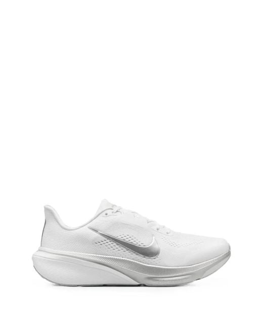 Nike White Pegasus 42 Lace-Up Sneakers