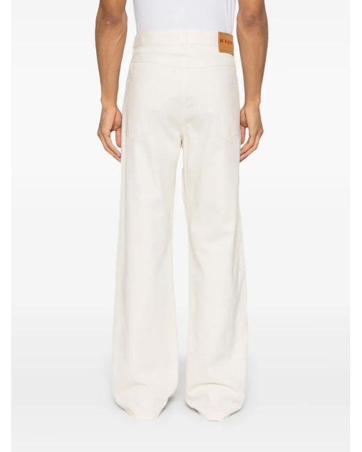 メンズ Marni メランジ ジーンズ White