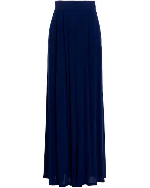 【関税込み】max mara Cimone' pants Max Mara Cimone Pants in Blue | Lyst