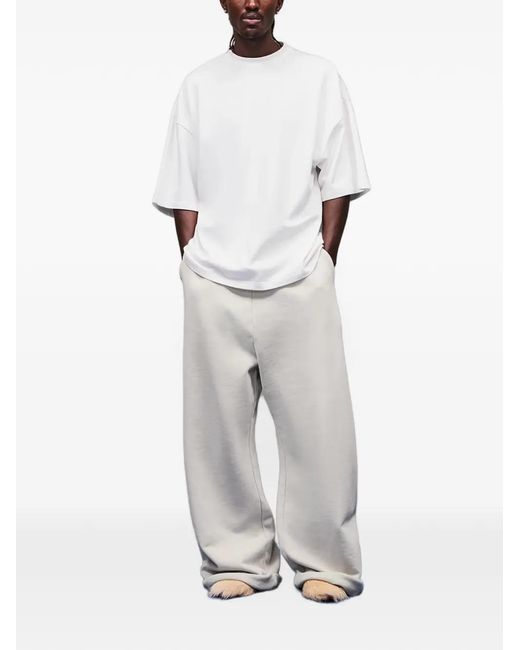 Entire studios White Drop-Shoulder Oversized T-Shirt