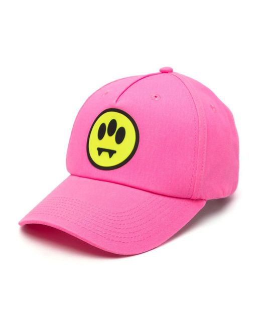 Barrow Pink Appliqué-logo Baseball Cap for men