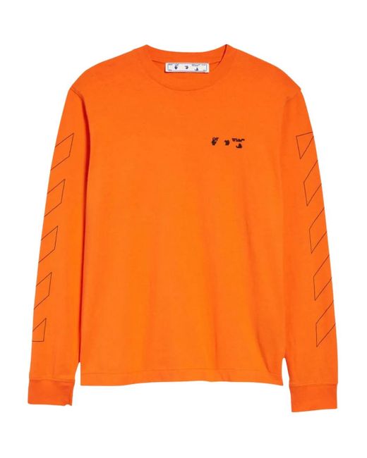 Off-White c/o Virgil Abloh T-Shirt Arrows À Manches Longues in
