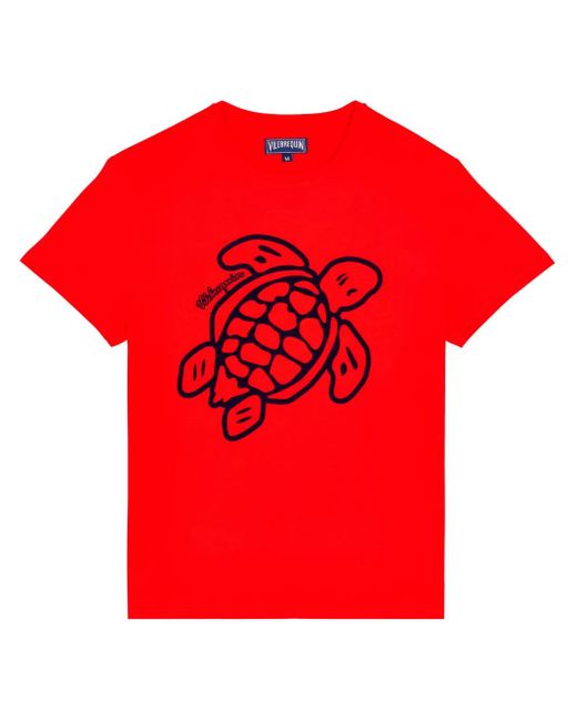 メンズ Vilebrequin Thom Tシャツ Red