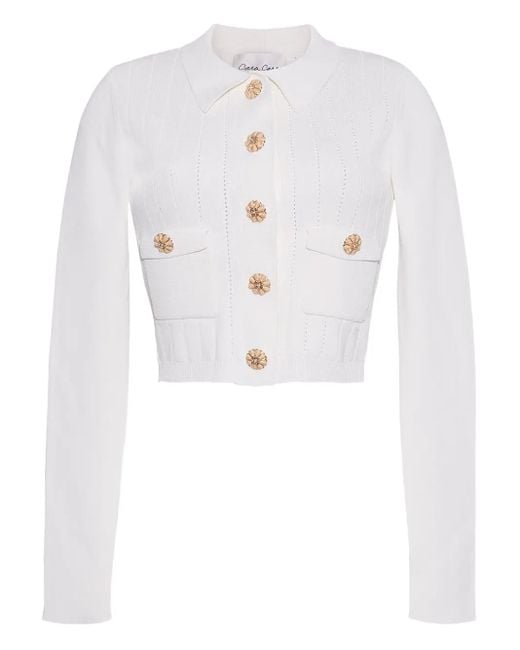 Cara Cara White Patty cardigan
