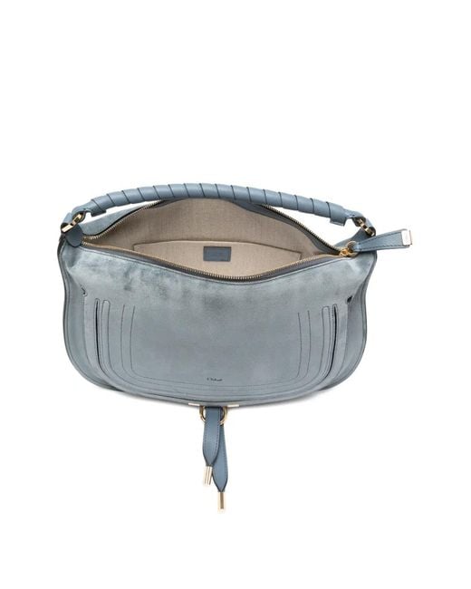 Chloé Gray Medium Top-Handle Shoulder Bag