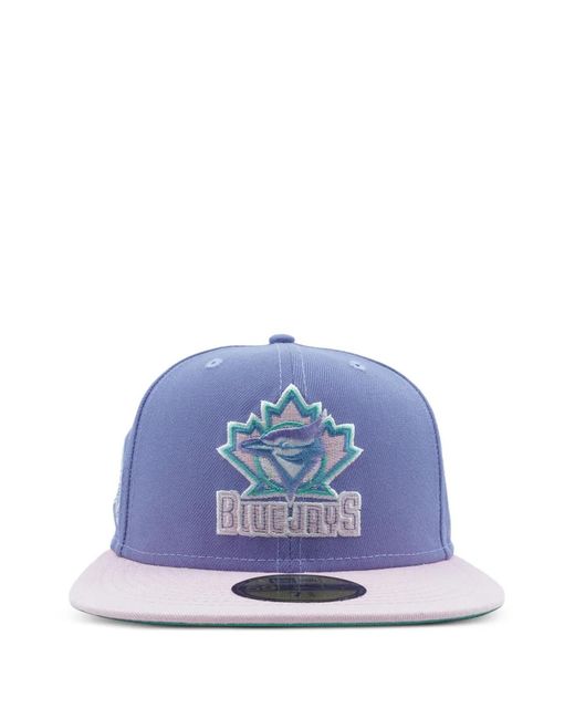 KTZ Blue 59Fifty Toronto Jays 25Th Season Fitted Cap for men