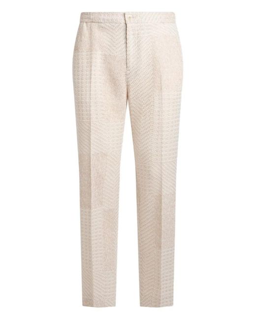 Pantalon Texturé Etro pour homme en coloris Natural