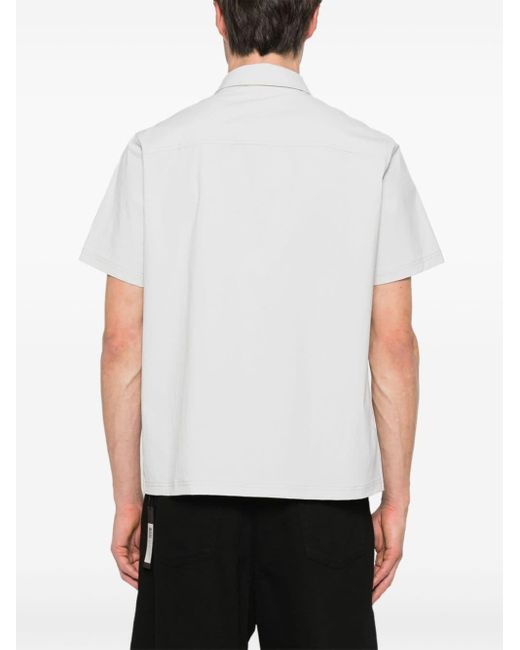 HELIOT EMIL White Hardware-detailed Shirt for men