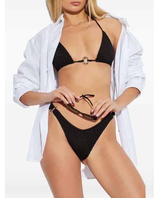 Bondeye Black Ring Ingrid Bikini Top